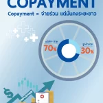 copaymant ประกันสุขภาพ ลูกค้ามีส่วนร่วมจ่าย 30% ถึง 50% เมื่อเข้าเงือนไข